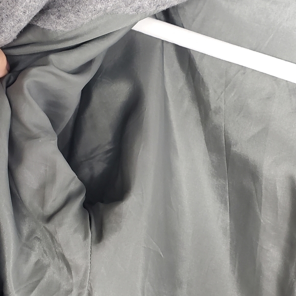 Madewell Belted Wool Wrap Coat in Grey - XXS - Picture 6 of 8